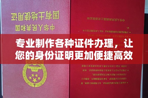 宿迁专业制作各种证件办理，让您的身份证明更加便捷高效