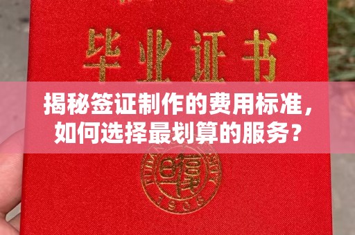 宿迁揭秘签证制作的费用标准，如何选择最划算的服务？