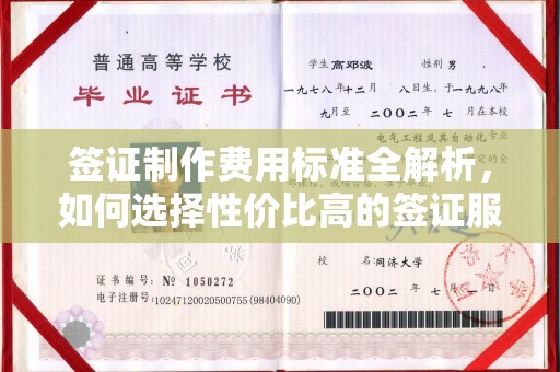 宿迁签证制作费用标准全解析，如何选择性价比高的签证服务？